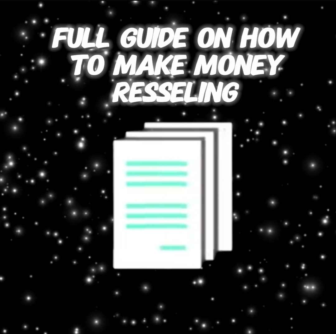 Reselling guide